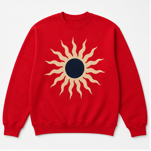 Red Shift Crewneck Sweatshirt