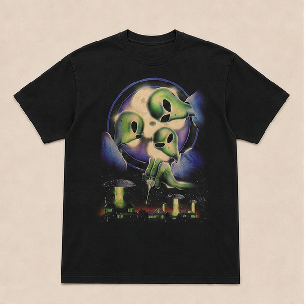 Alien Grove Graphic Tee