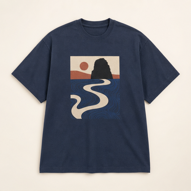 Deep Current Heavyweight Tee