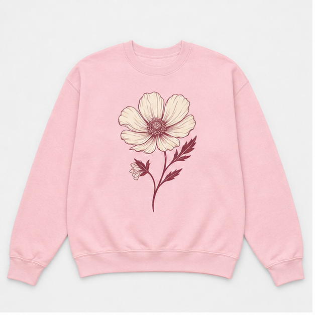 Soft Bloom Crewneck Sweatshirt