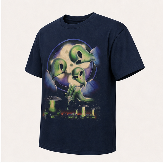 Alien Grove Graphic Tee
