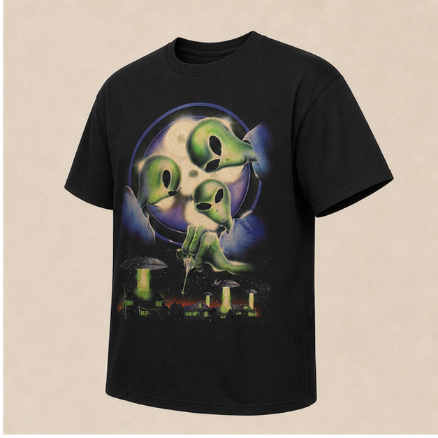 Alien Grove Graphic Tee