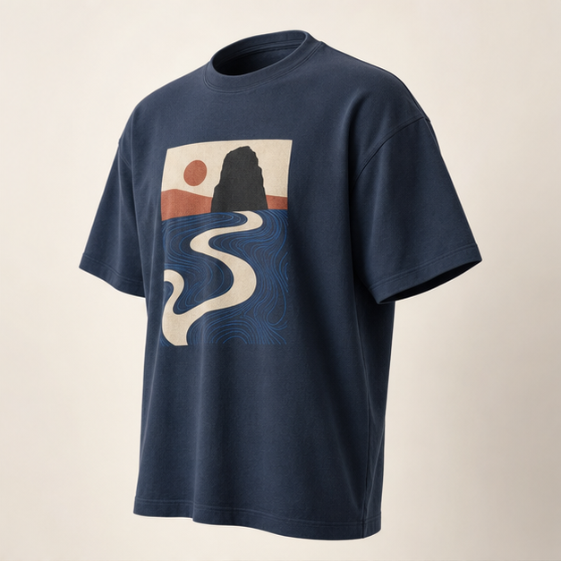 Deep Current Heavyweight Tee
