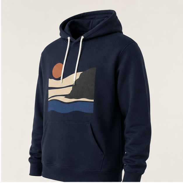 Quiet Coast Sponge Fleece Hoodie