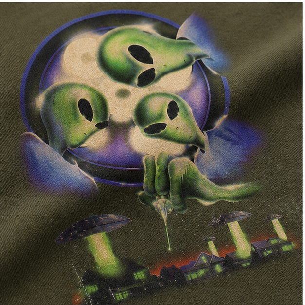 Alien Grove Graphic Tee
