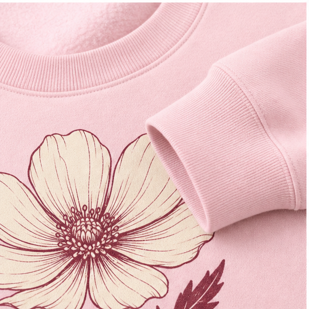 Soft Bloom Crewneck Sweatshirt
