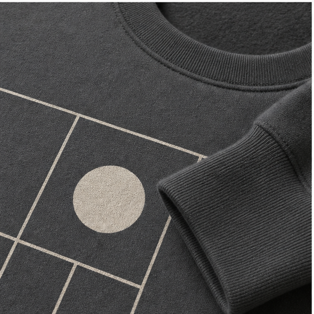 Night Geometry Crewneck Sweatshirt
