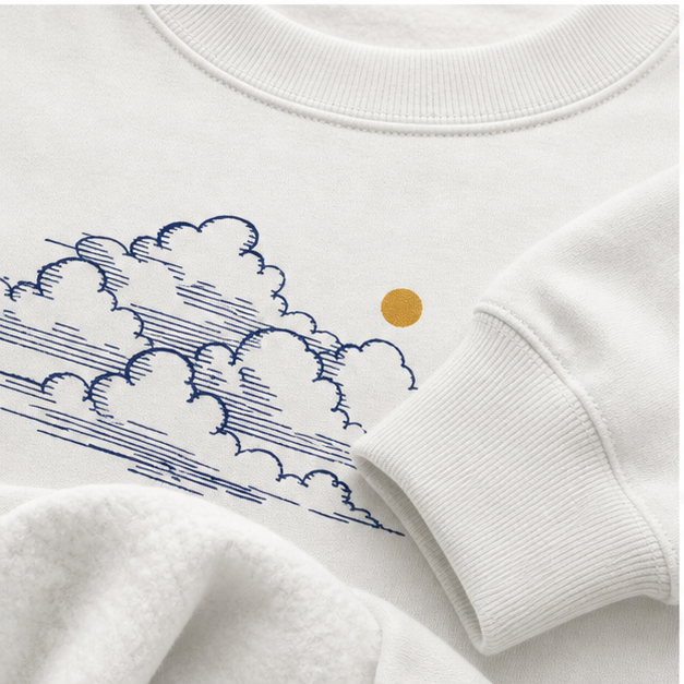 Cloud Study Crewneck Sweatshirt