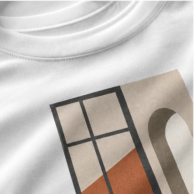 Open Window Graphic Tee