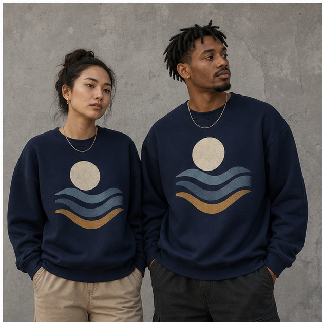 Quiet Horizon Crewneck Sweatshirt