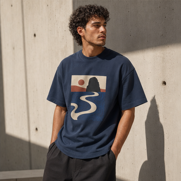 Deep Current Heavyweight Tee
