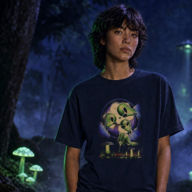 Alien Grove Graphic Tee