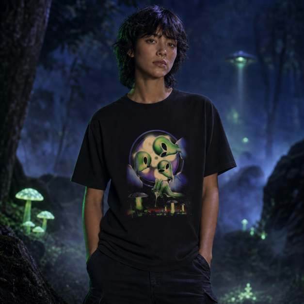 Alien Grove Graphic Tee