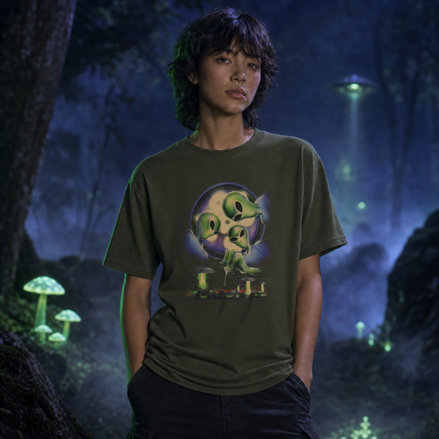 Alien Grove Graphic Tee
